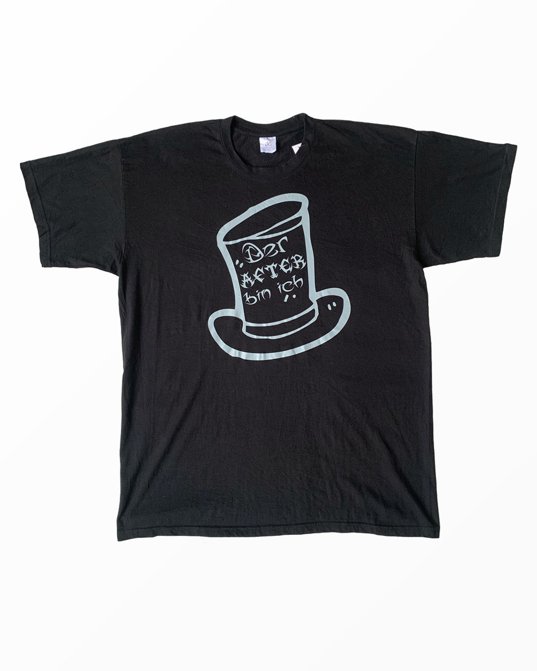 B & C Thrifted T-Shirt - Black | XXL