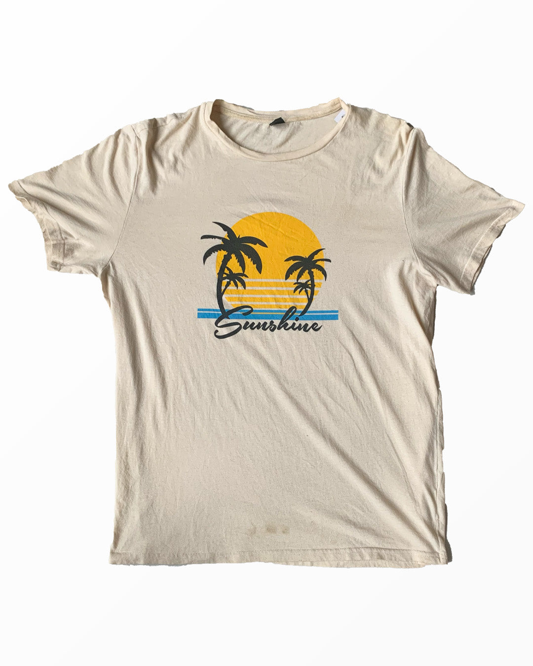 Shein Thrifted T-Shirt - Cream | M