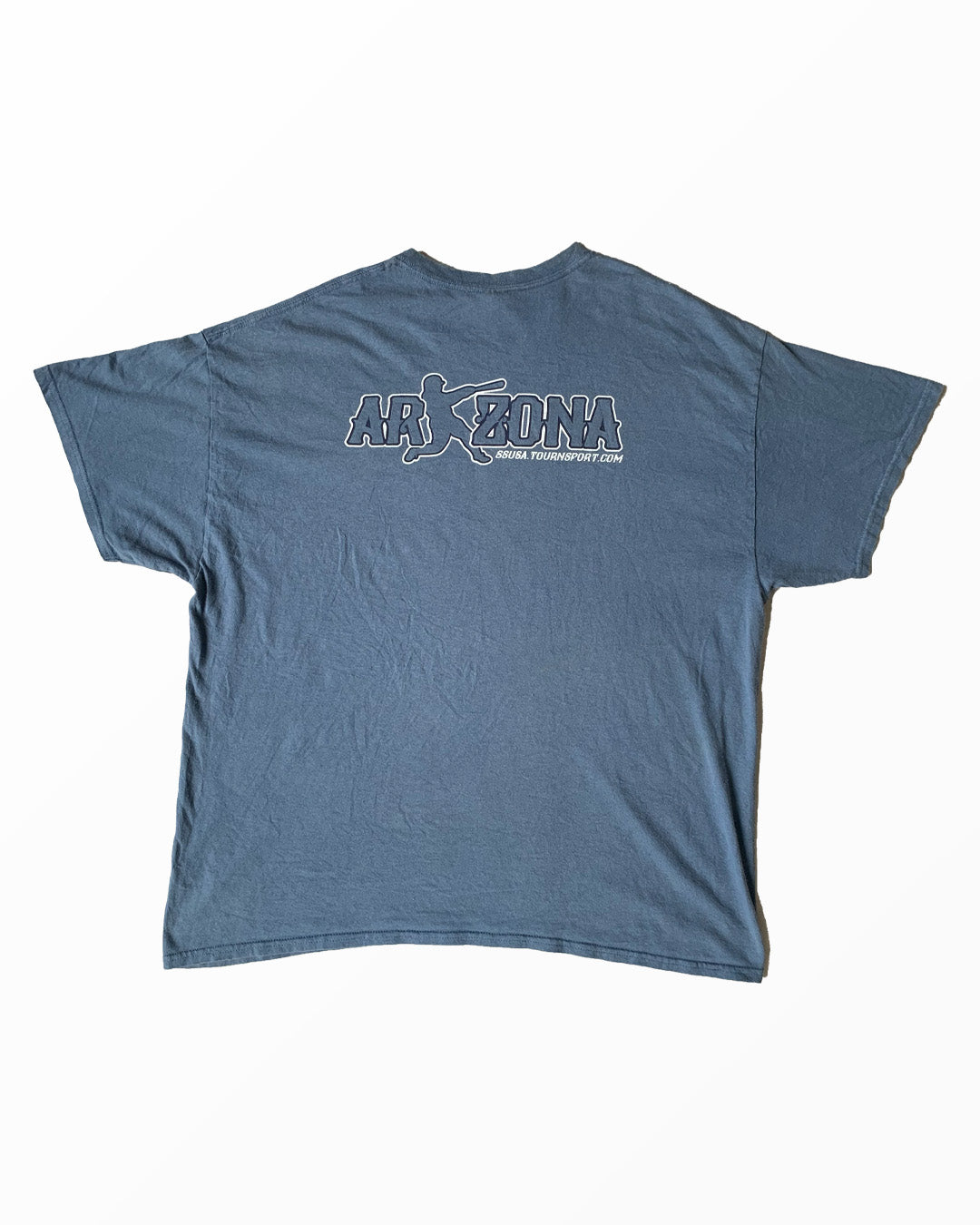 Gilden Thrifted T-Shirt - Steel Blue | XL