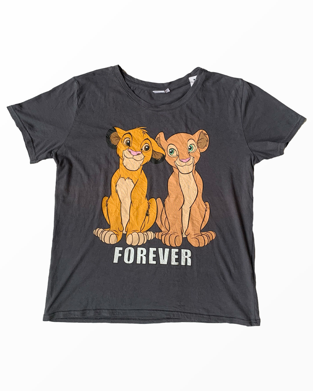 Disney Lion King Thrifted T-Shirt - Grey | M