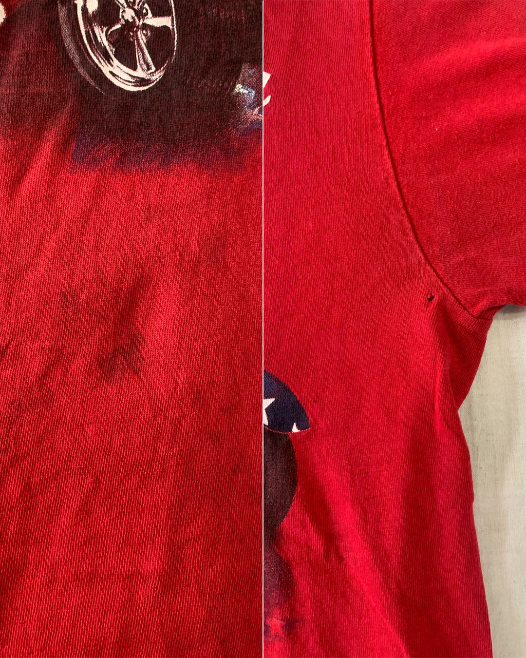 Thrifted T-Shirt - Red | M