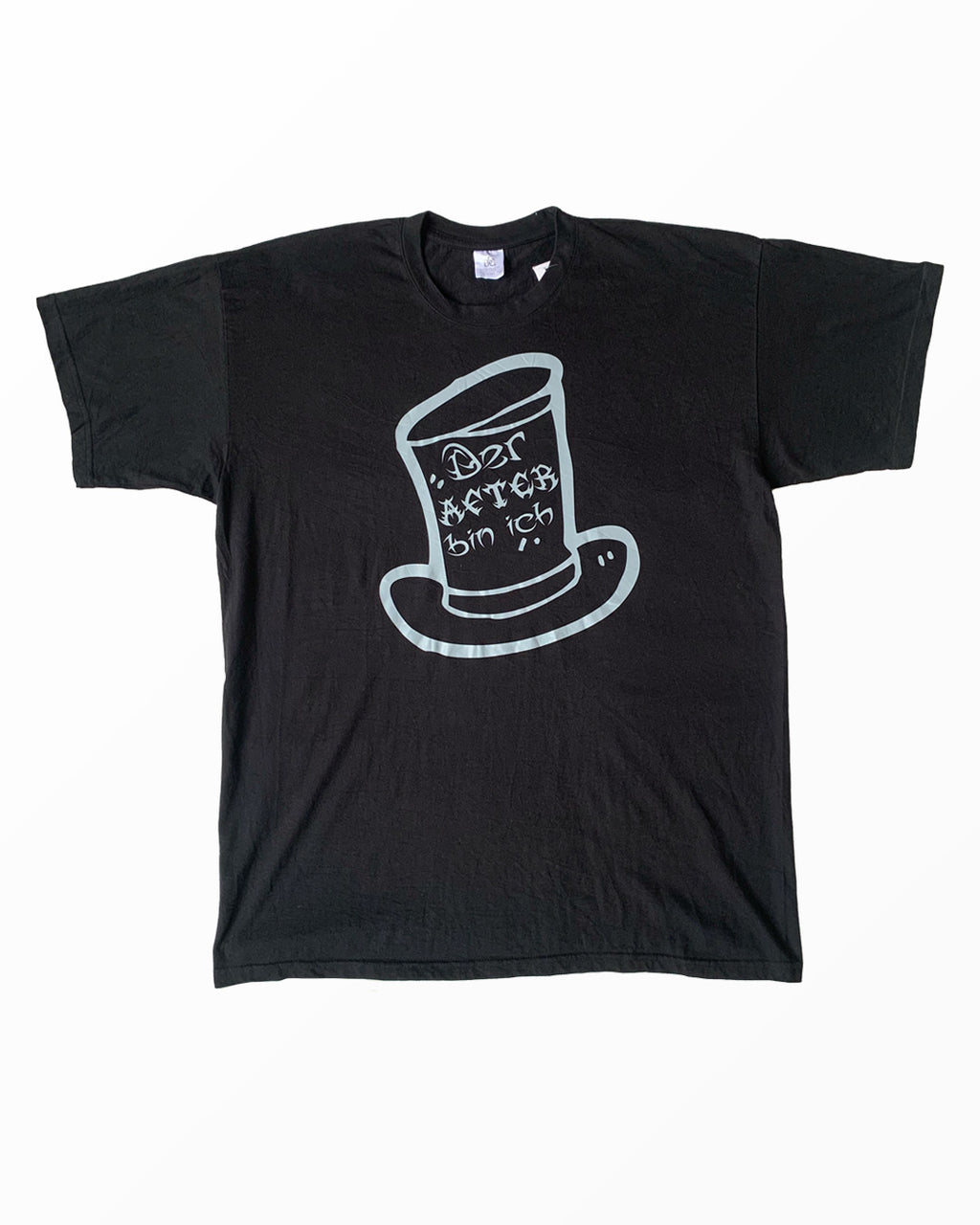 B & C Thrifted T-Shirt - Black | XXL