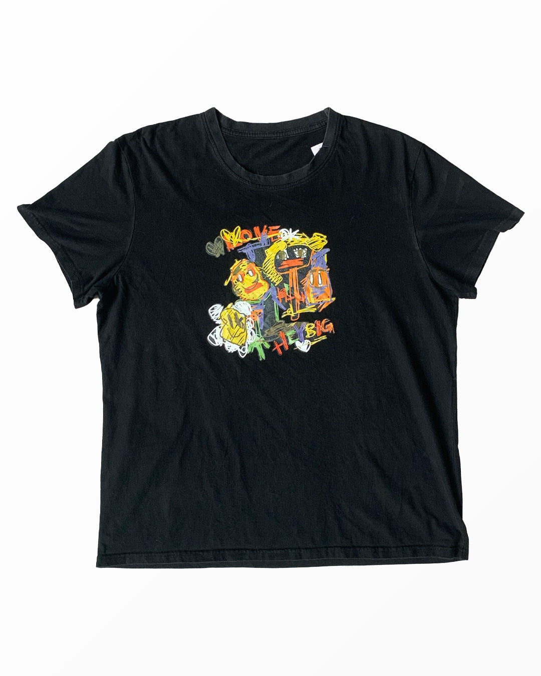 Thrifted T-Shirt - Black | L