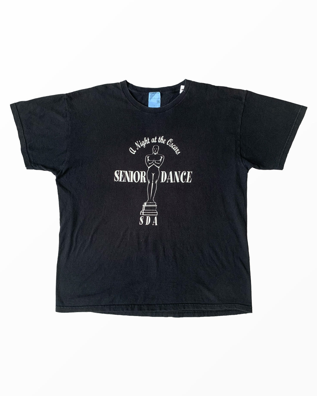 Fruit Of The Looom Thrifted T-Shirt - Black | XL