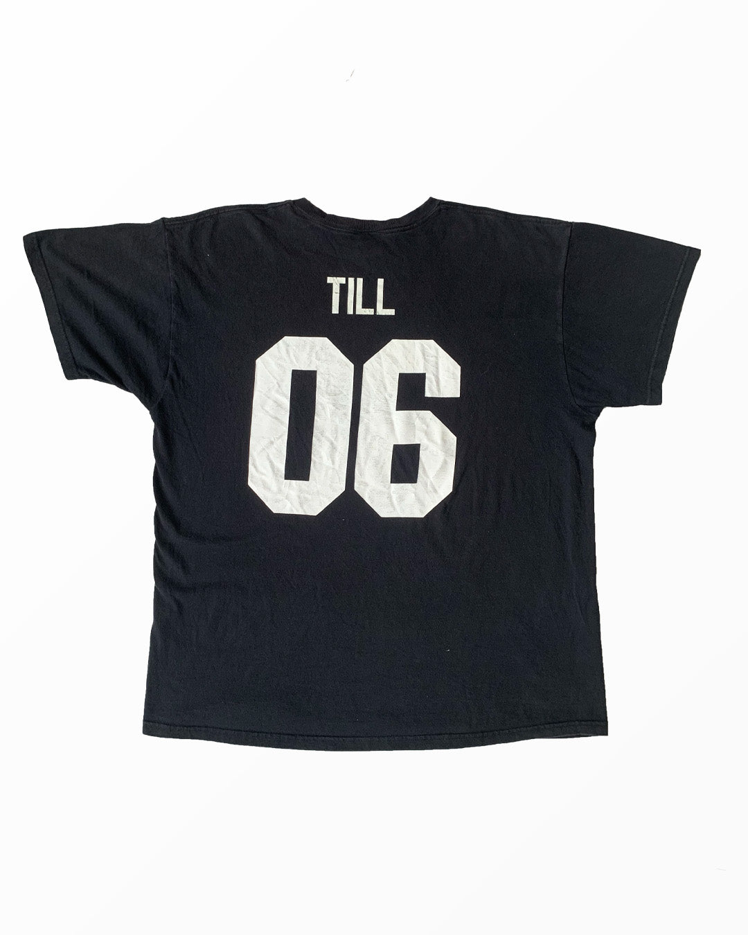 Fruit Of The Looom Thrifted T-Shirt - Black | XL