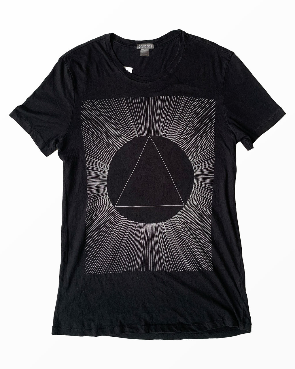 Divided Thrifted T-Shirt - Black | L