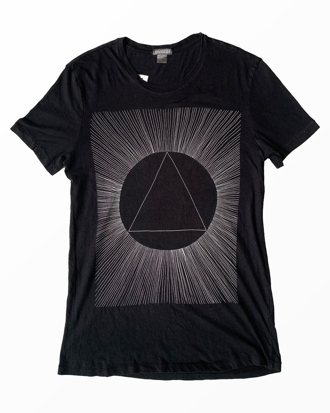 Divided Thrifted T-Shirt - Black | L