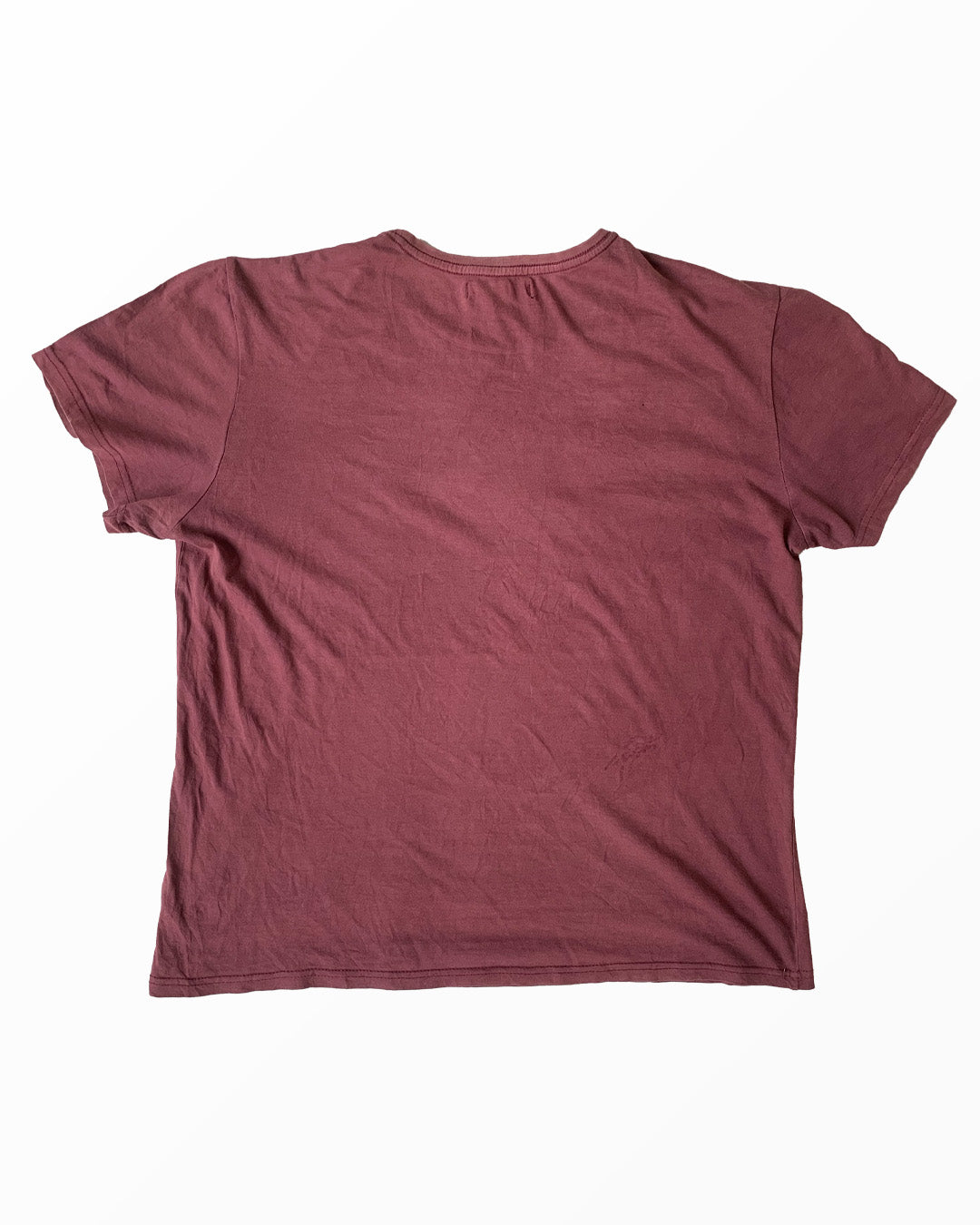 Top Secret Thrifted T-Shirt - Maroon | L