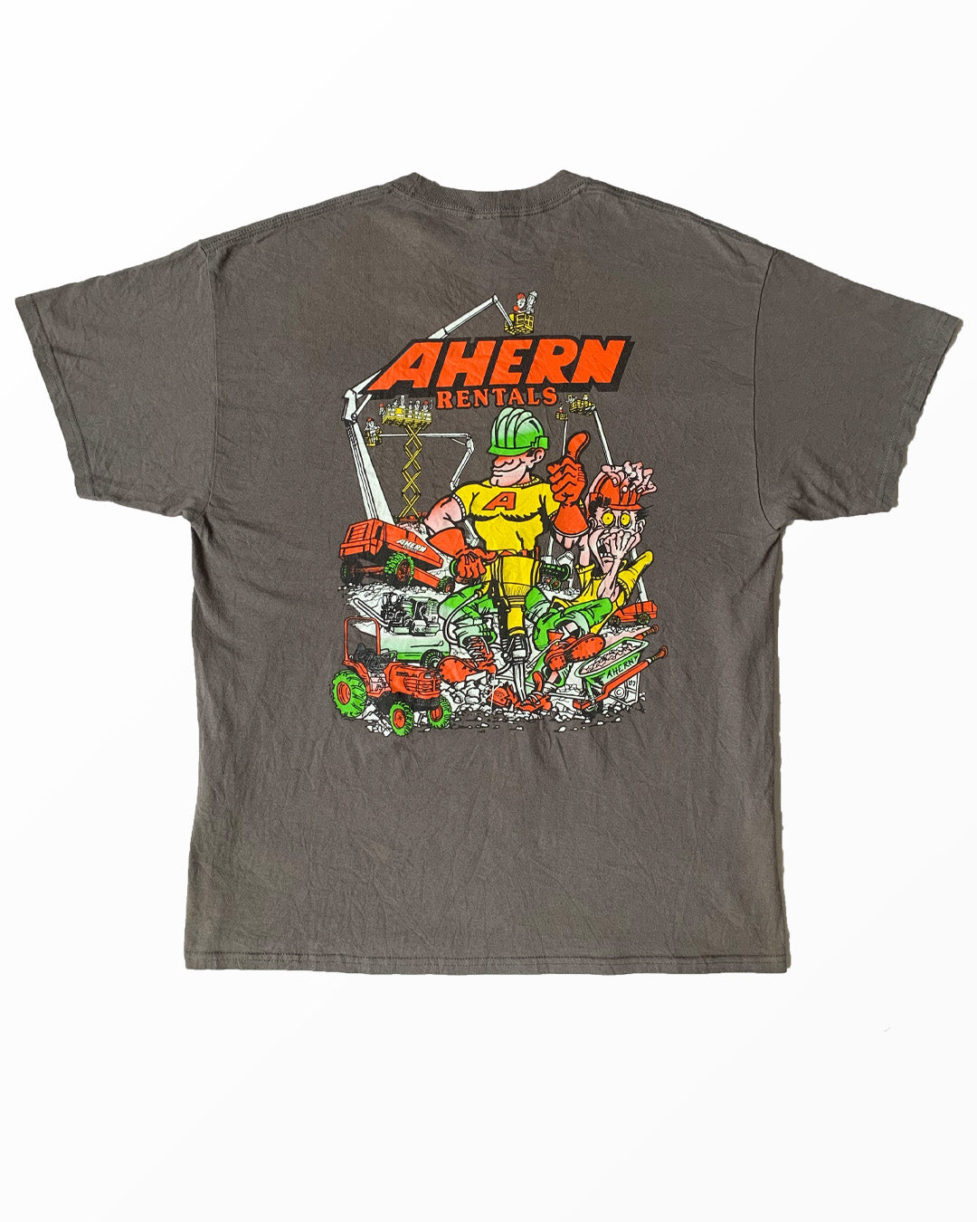 Gilden Thrifted T-Shirt - Light Grey | XL