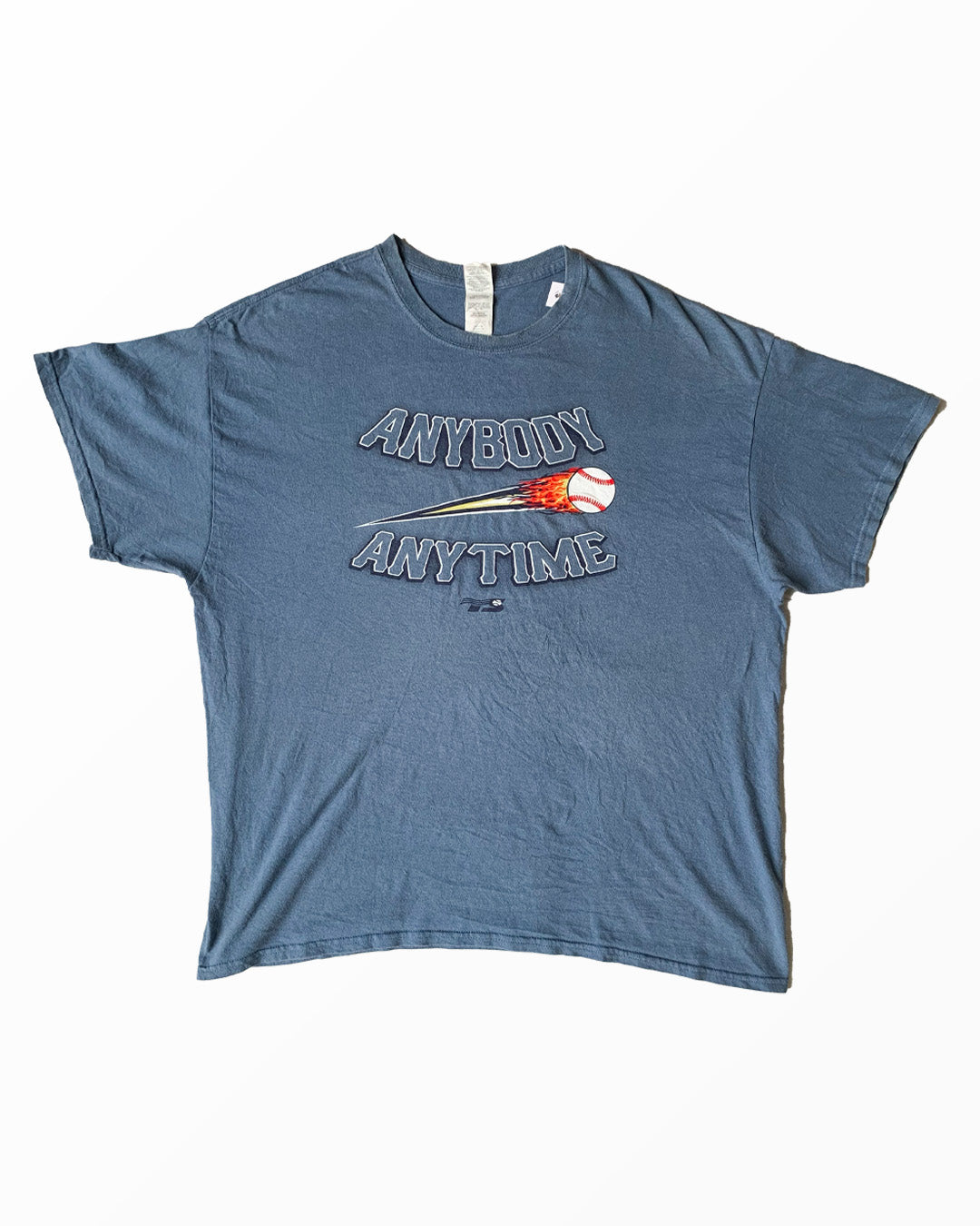 Gilden Thrifted T-Shirt - Steel Blue | XL
