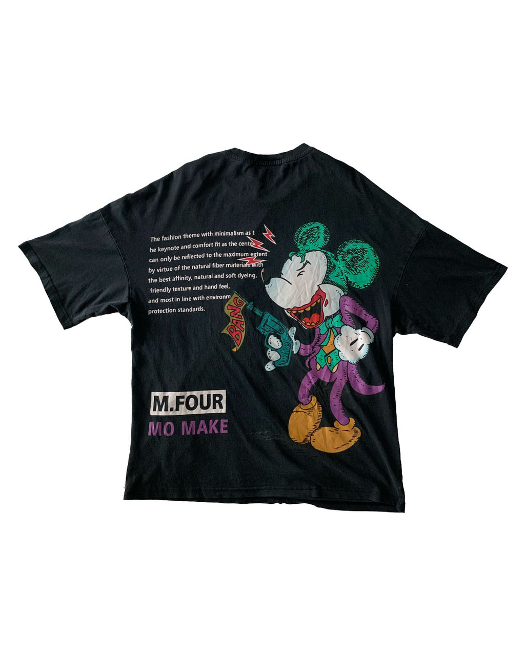 Smoking Time Thrifted T-Shirt - Black | M