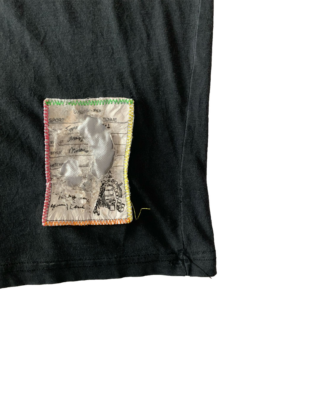 Smoking Time Thrifted T-Shirt - Black | M