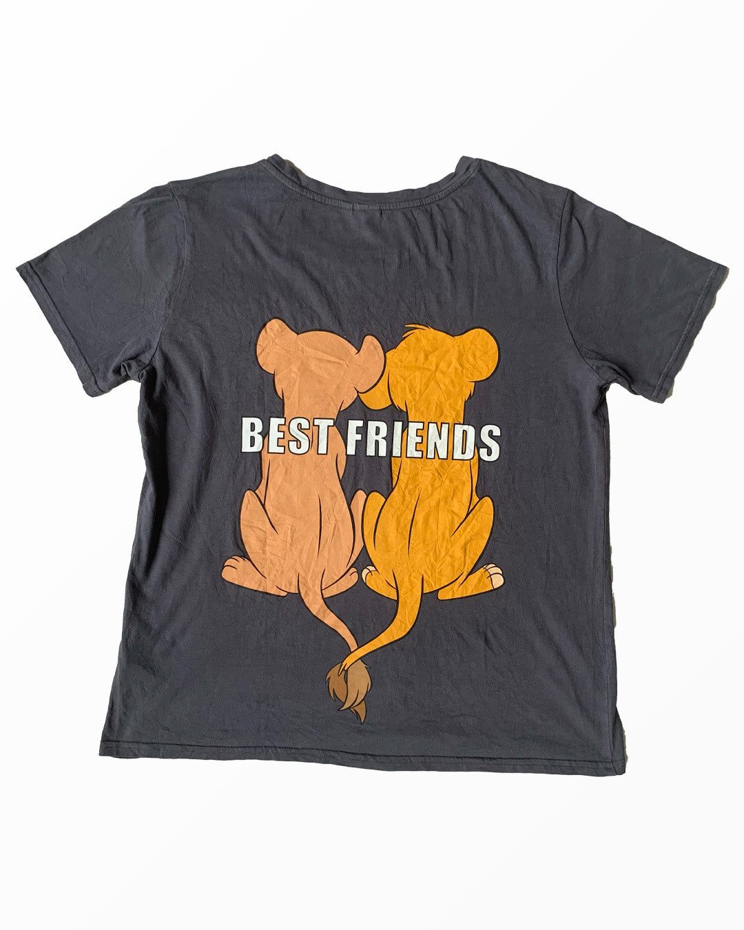 Disney Lion King Thrifted T-Shirt - Grey | M