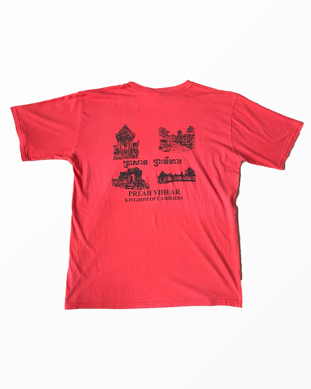 Thrifted T-Shirt - Red | L