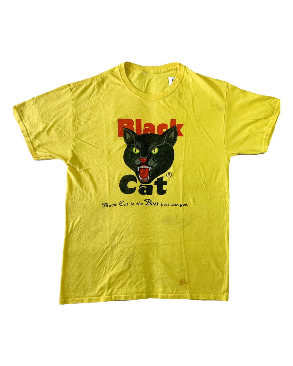 Thrifted T-Shirt - Yellow | M