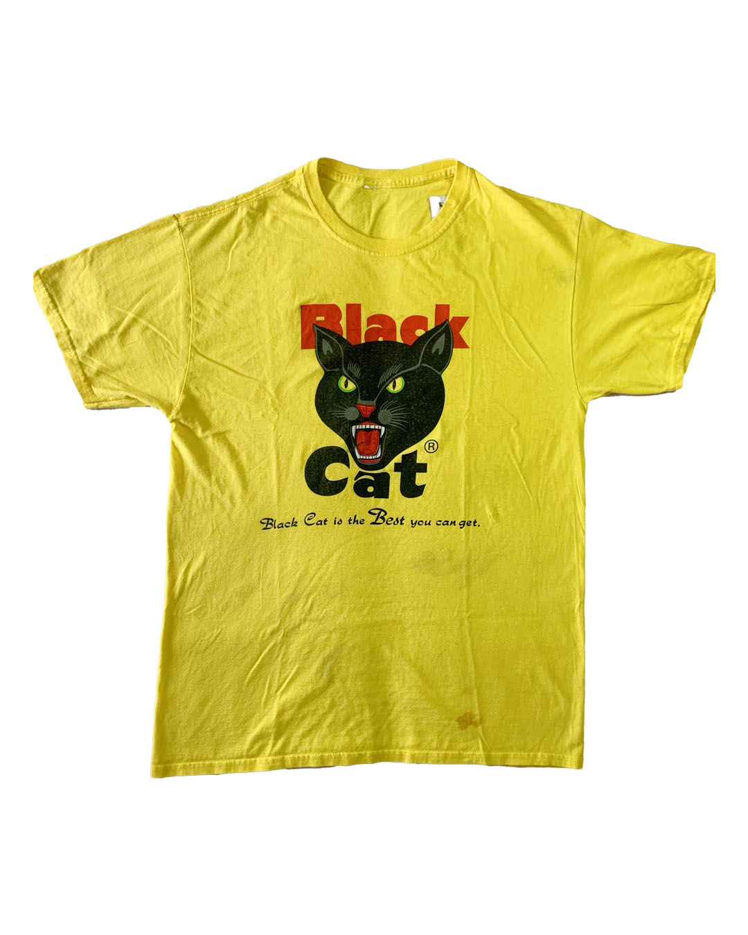 Thrifted T-Shirt - Yellow | M