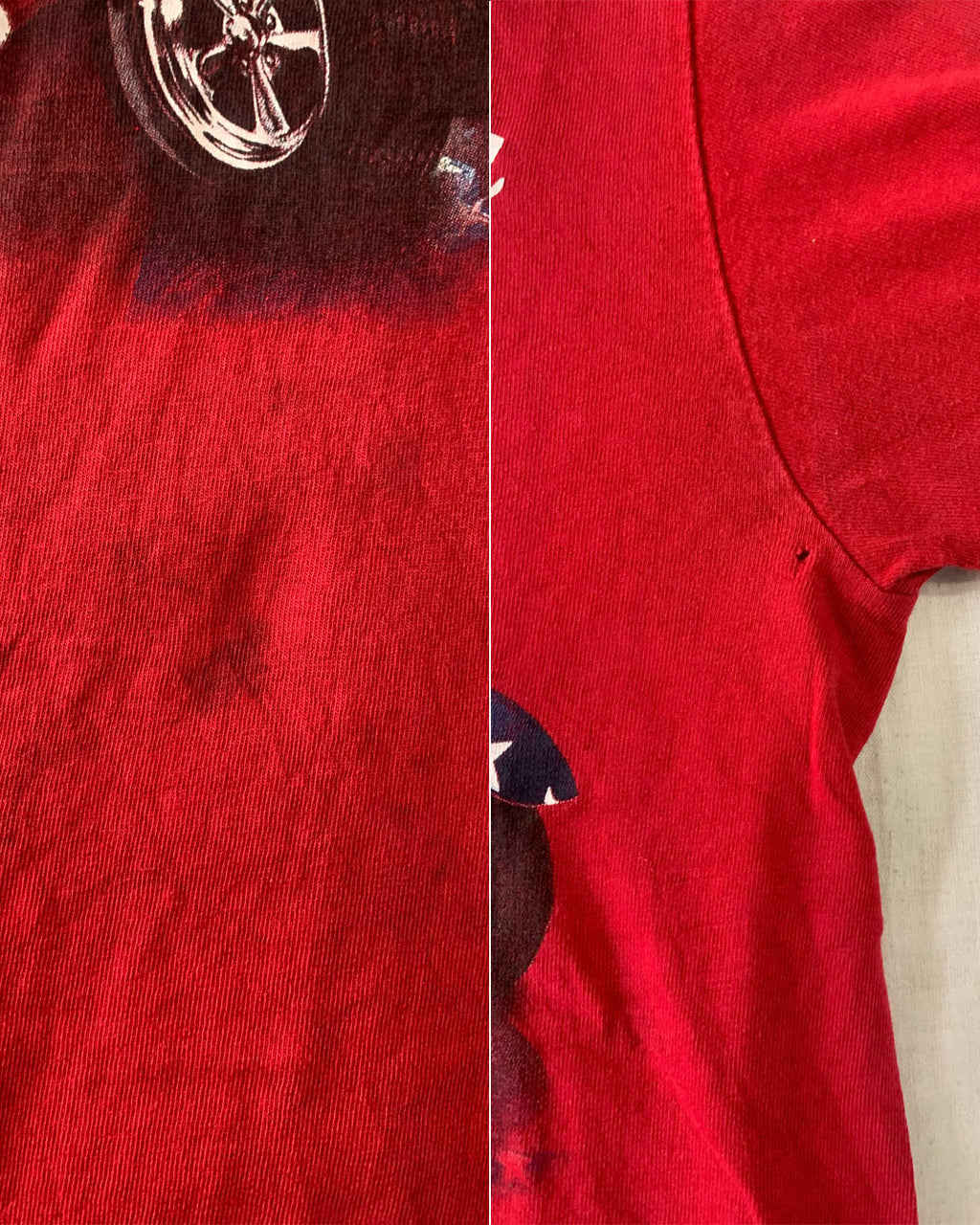 Thrifted T-Shirt - Red | M