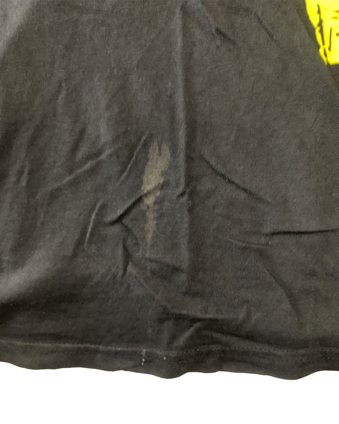 Brooklyn Vertical Thrifted T-Shirt - Black | XL