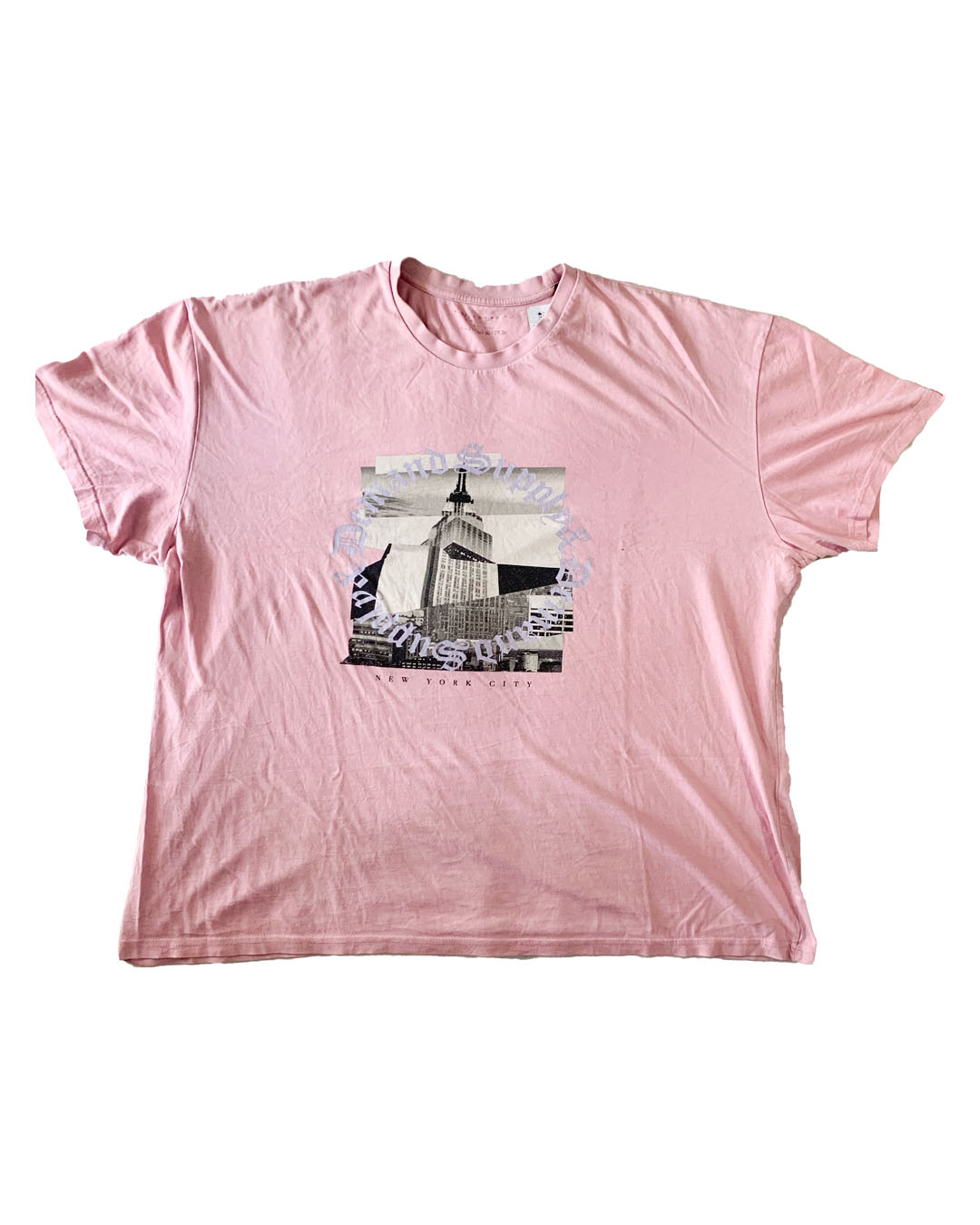 Thrifted T-Shirt - Pink | XXL