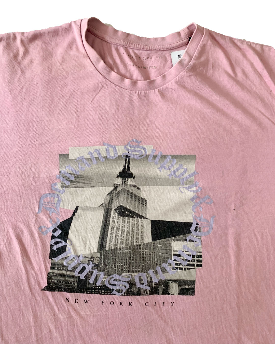 Thrifted T-Shirt - Pink | XXL