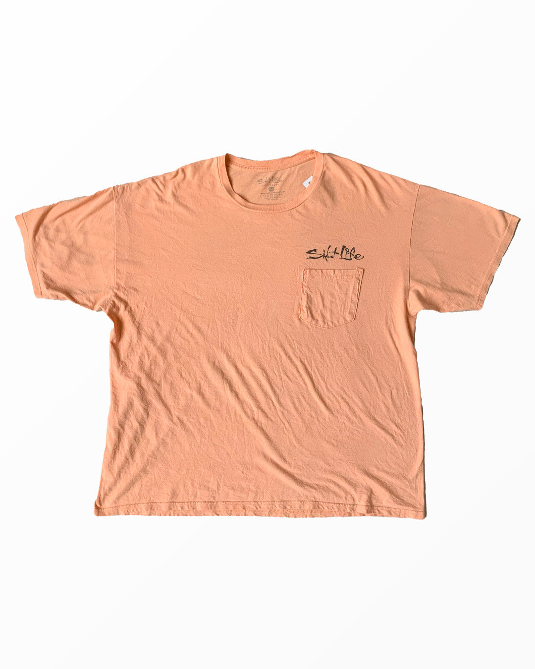 Salt Life Thrifted T-Shirt - Peach | XL